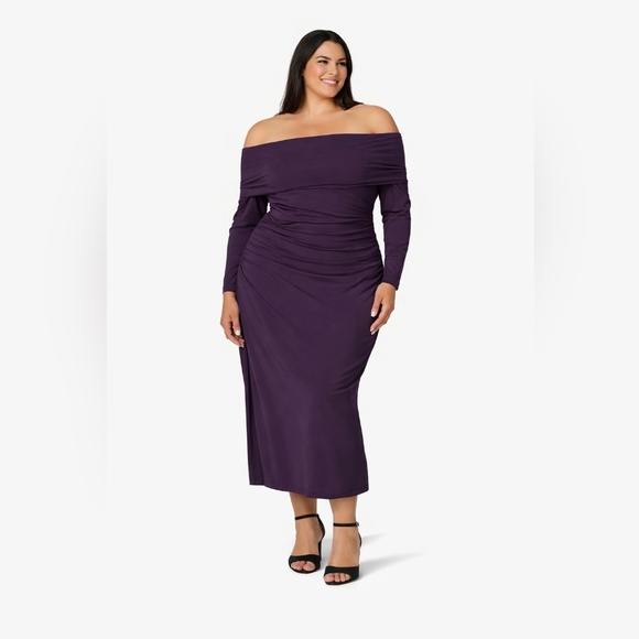 The Drop Dresses & Skirts - Elegant Purple Maxi Dress